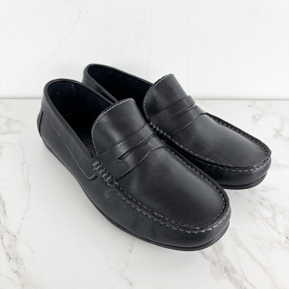 Florsheim Men’s Soft Leather Moccasin Slip On Loafers Sz 7 1/2 EEE